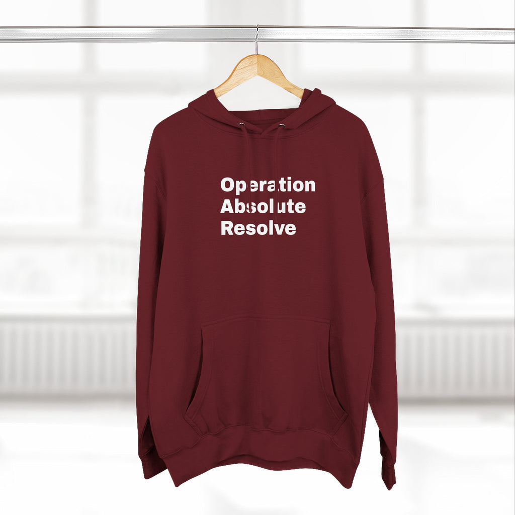 Operation Absolute Resolve Hoodie
